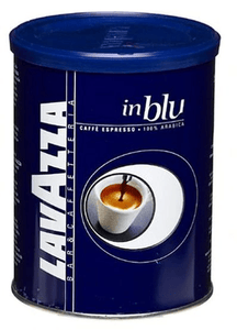 Lavazza inBlu Espresso Ground Coffee | Coffee Ground Tin by Lavazza - 8.8 oz. - [Premium Italian Food at Home ]