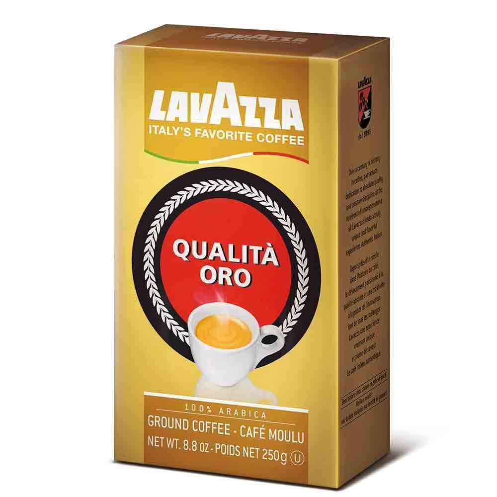 Lavazza Oro Coffee Premium Selection | Ground Coffee Brick by Lavazza - 8.8 oz. - [Premium Italian Food at Home ]