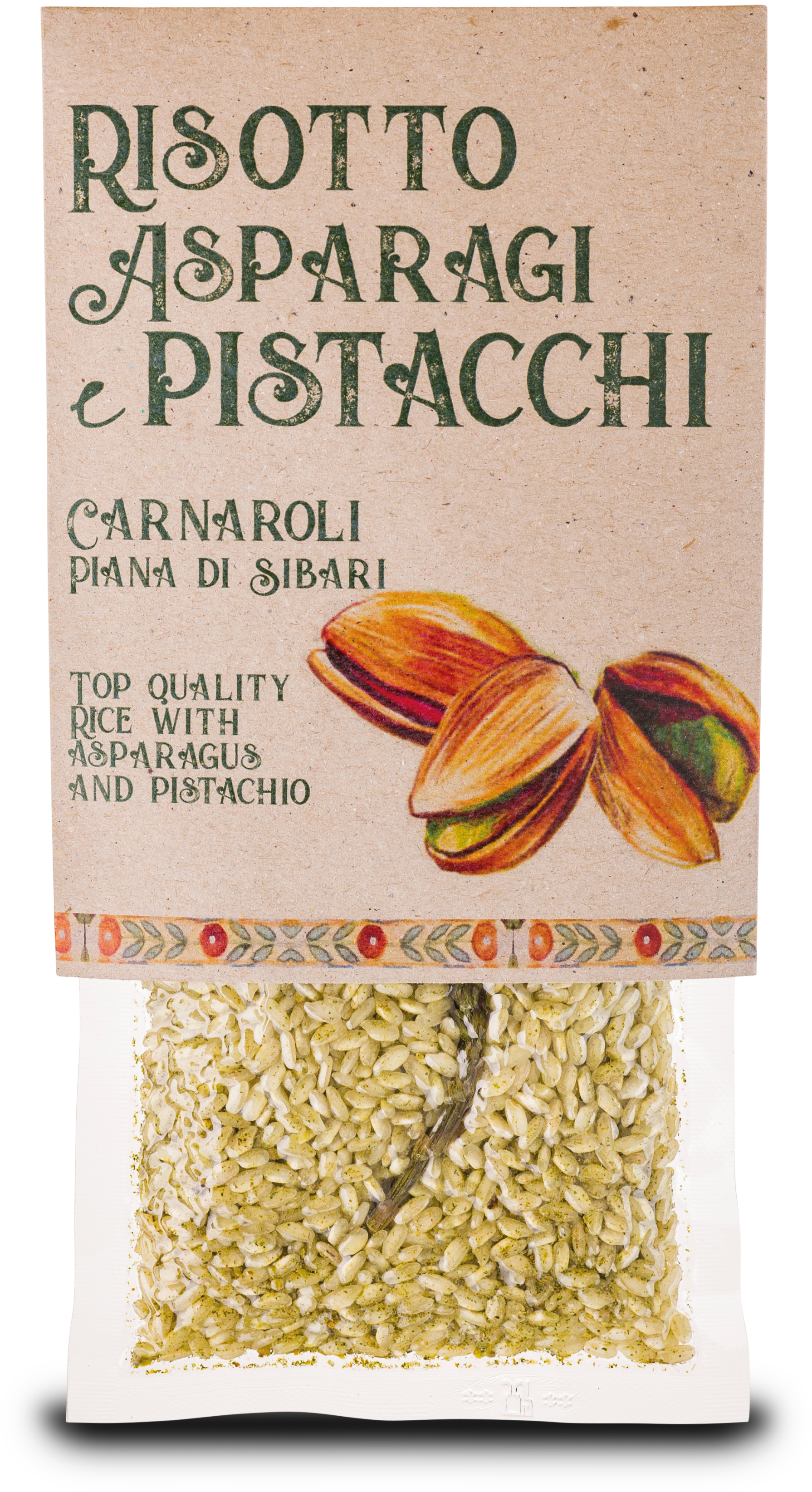 Casarecci di Calabria Kit Risotto Asparagi & Pistacchio - 200gr