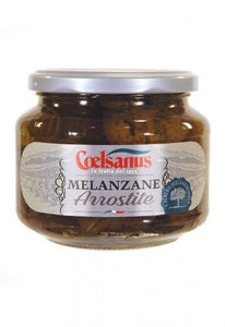 Grilled Eggplants in oil  by Coelsanus 12.5oz - [Premium Italian Food at Home ]