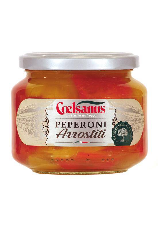 Grilled Peppers  by Coelsanus 12.5oz - [Premium Italian Food at Home ]