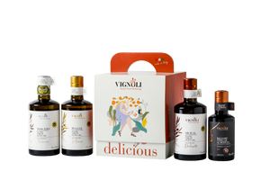 Vignoli Premium Set Extra Virgin Olive Oil & Balsamic of Modena