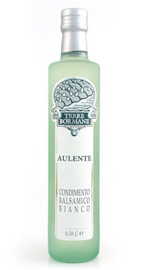 Terre Bormane Aulente White Balsamic Vinegar - 16.9 oz - [Premium Italian Food at Home ]