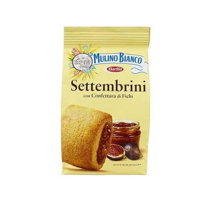 Settembrini Fig Cookies, by Mulino Bianco 250 grams - [Premium Italian Food at Home ]