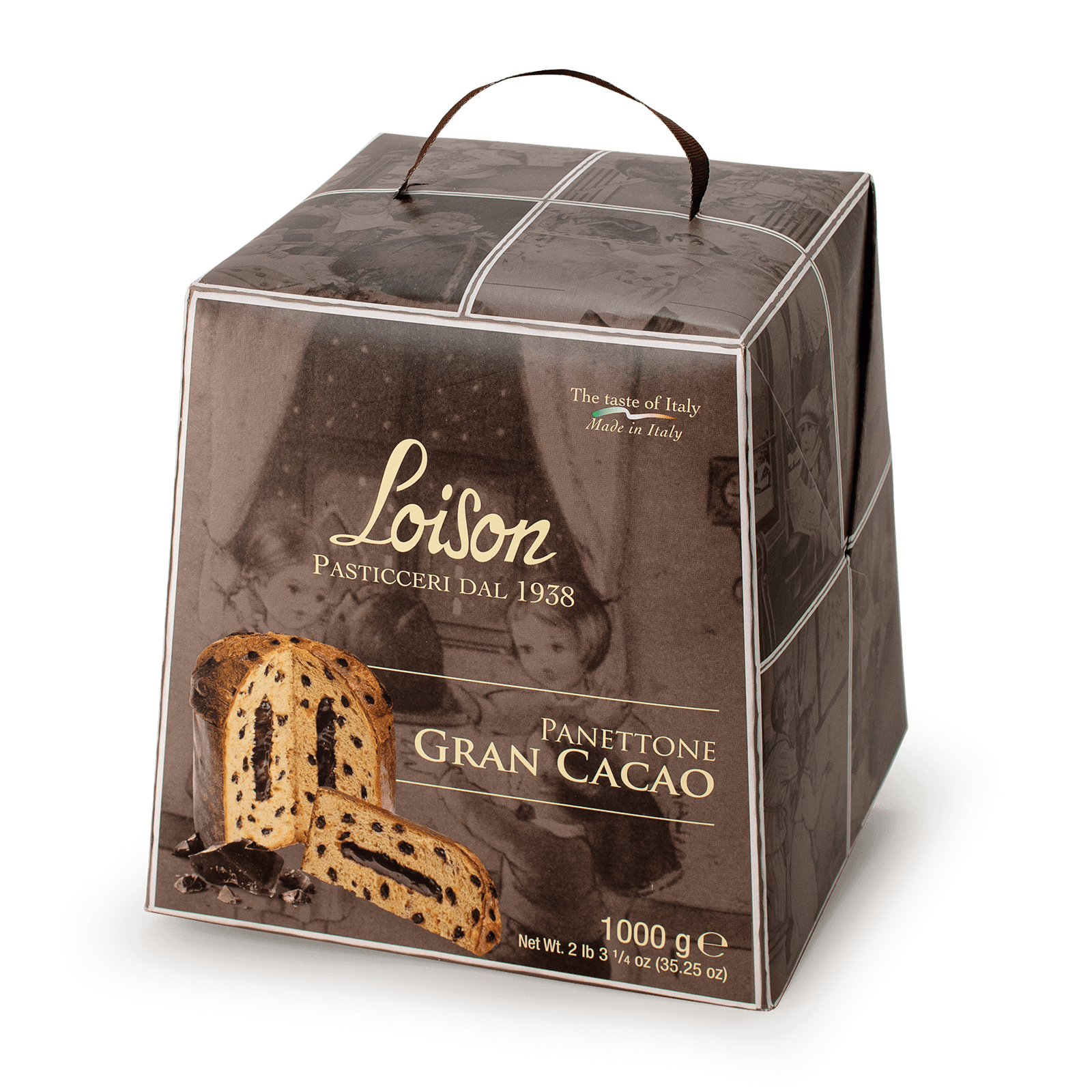 Panettone Gran Cacao Chocolate, by Loison 1000gr