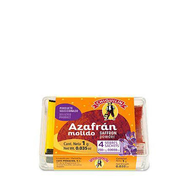 Saffron powder Zafferano in Polvere by Chiquilin 4/0.25gr - [Premium Italian Food at Home ]