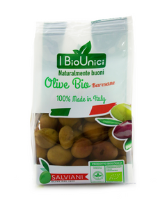 Salviani Organic Baresane Olives in Brine 12.3 oz