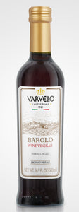 Varvello Barolo Red Wine Vinegar Aged in Wooden Barrels, 17 oz