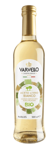 Varvello Organic White Wine Vinegar Aged in Wooden Barrels, 17 oz