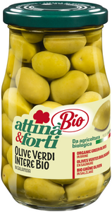 Attina Organic Calabrian Green olives Olives in Brine 10.5 oz