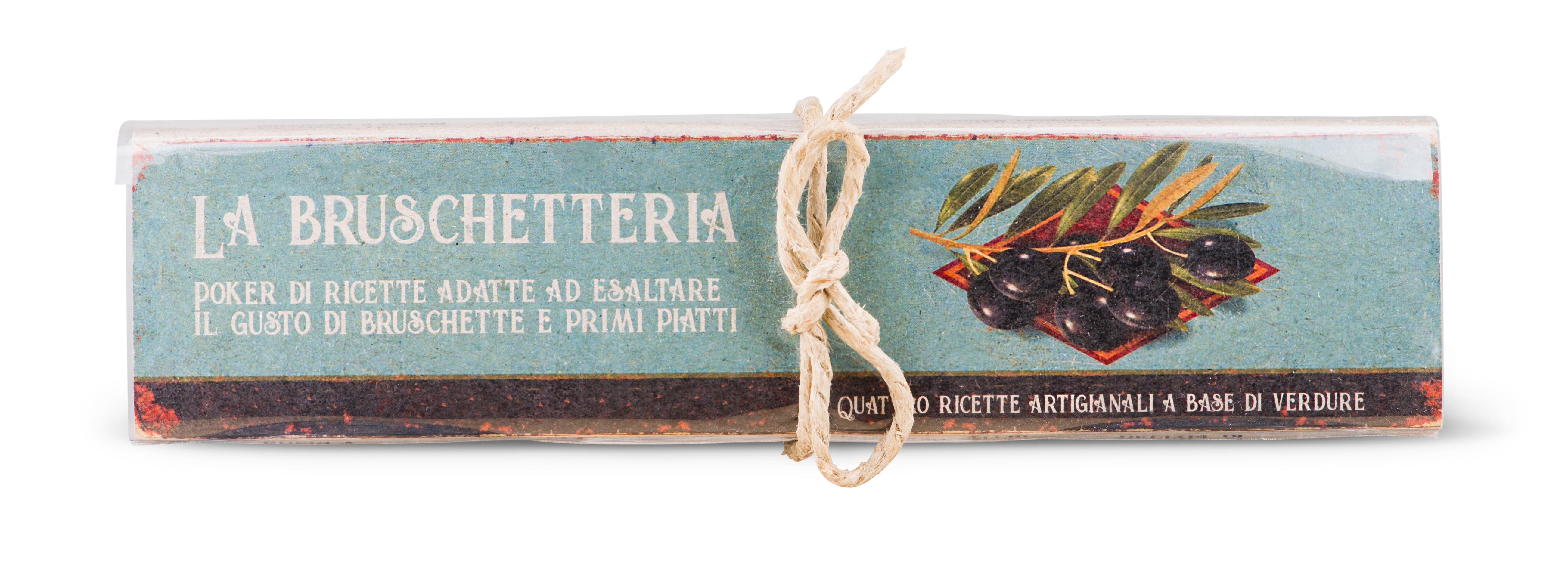 Casarecci di Calabria La Bruschetteria Poker of Based vegetable Craft Recipe Bruschetta 4.51 oz