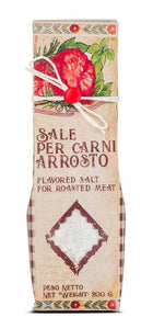 Casarecci Flavored Salt   for meats and roasts by Casaracci di Calabria 7 oz - [Premium Italian Food at Home ]