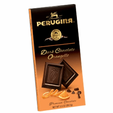 Dark Chocolate Orangello Bar, by Perugina 3.5 oz - [Premium Italian Food at Home ]
