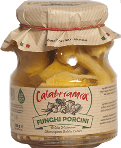 Porcini Mushroom with Extra Virgin Olive Oil by CalabriaMia - 10 oz SAUCE CALABRIA MIA 