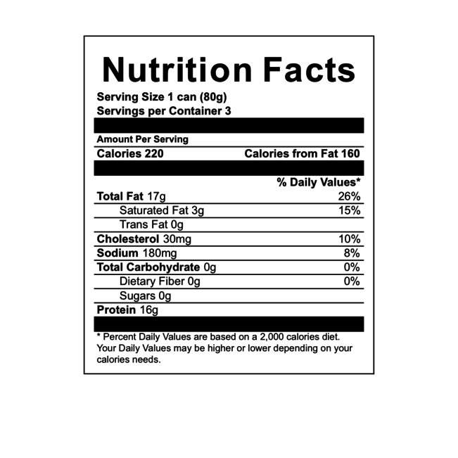 Solid Light Tuna Fish in Olive Oil (3 cans x 2.8 oz) by Callipo - 8.4 oz - [Premium Italian Food at Home ]