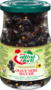 Attina Dried Black olives - 13.4 oz