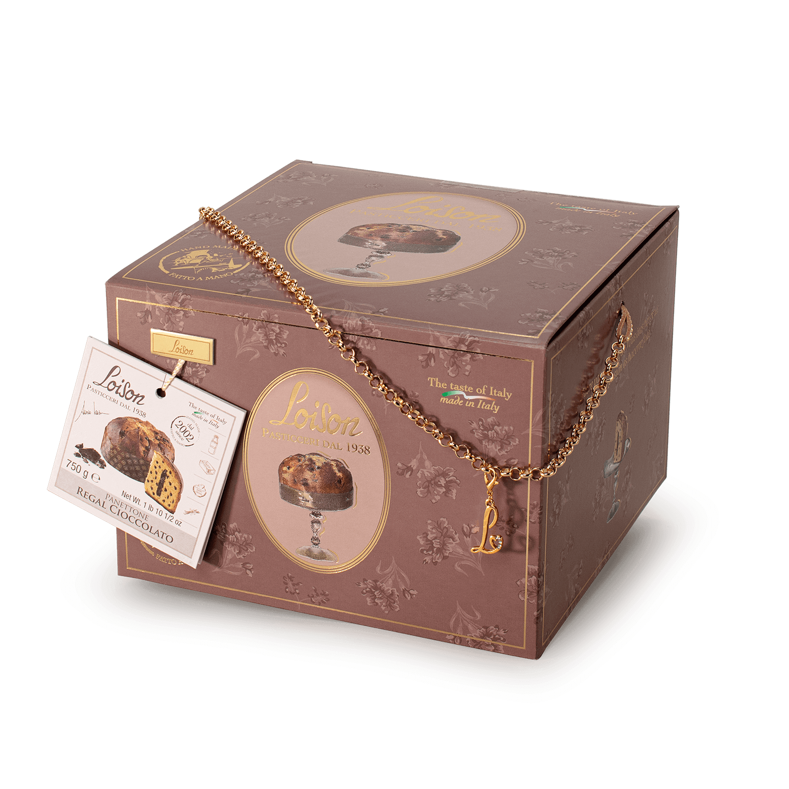 Panettone Regal Chocolate, by Loison 750 gr