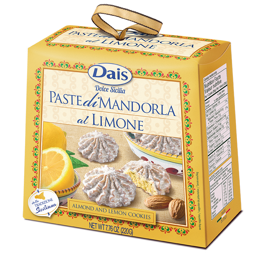 Dais Almond and Lemon Cookies Original 7.76 oz
