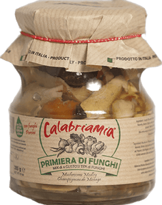 Mushroom Medley with Extra Virgin Olive Oil by CalabriaMia - 10 oz SAUCE CALABRIA MIA 