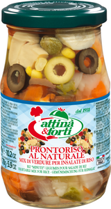 Vegetables Mix for Rice Salad Light "Pronto Riso" by Attinà - 9.8 oz
