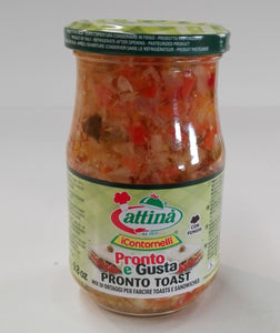 Attina Vegetables Mix for Toast "Pronto Toast" - 9.8 oz