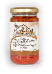 Granda Tradizioni Bruschetta Tomato Sauce with Capers and Olives - 6.34 oz