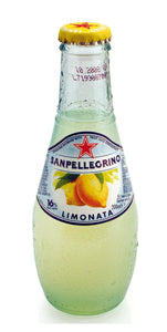 San Pellegrino Limonata Glass organic 6.8oz pack of 4 - [Premium Italian Food at Home ]