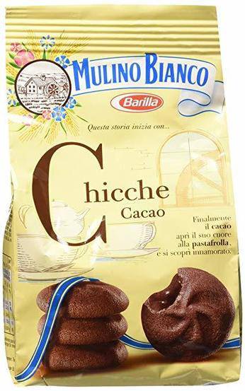 Chicche Cacao Cookies - by Mulino Bianco  200 grams - [Premium Italian Food at Home ]