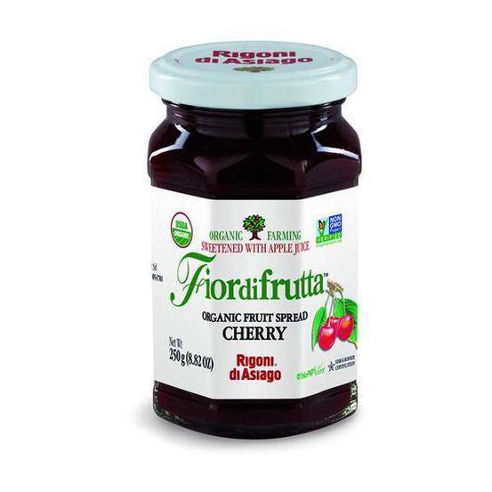 Organic Cherry Fruit Spread Rigoni di Asiago 8.8 oz - [Premium Italian Food at Home ]