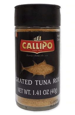 Grated Tuna Roe Bottarga di Tonno, by Callipo 1.4 oz - [Premium Italian Food at Home ]