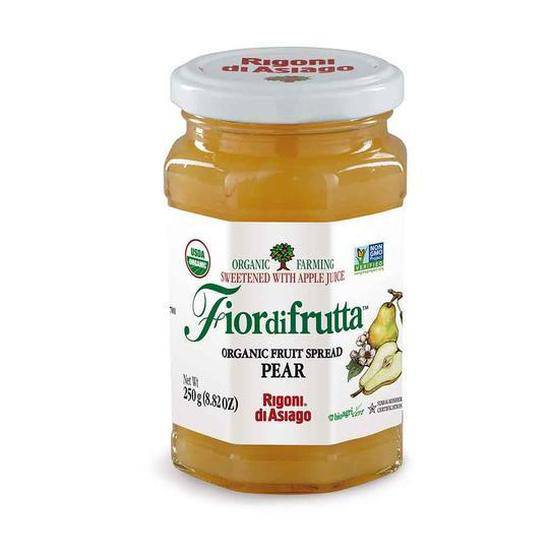 Pear Fruit Spread Rigoni di Asiago 8.8 oz - [Premium Italian Food at Home ]