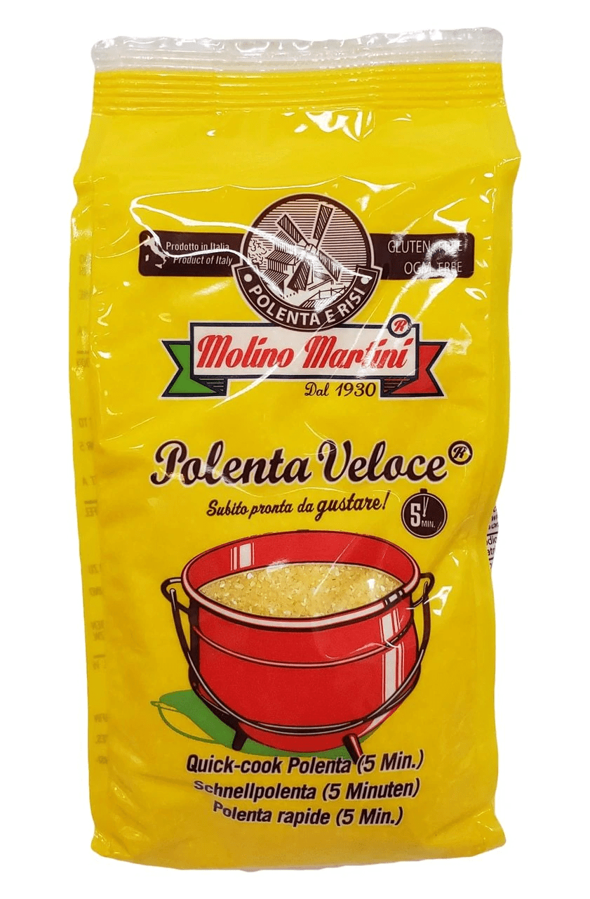 La Veronese (Molino Martini) Yellow Instant Polenta Veloce, 500 grams - [Premium Italian Food at Home ]
