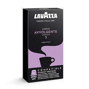 Lavazza Nespresso Machine Compatible Avvolgente Lungo Espresso Capsules - [Premium Italian Food at Home ]