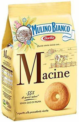Macine Cookies, by Mulino Bianco - 12.3 oz. - [Premium Italian Food at Home ]