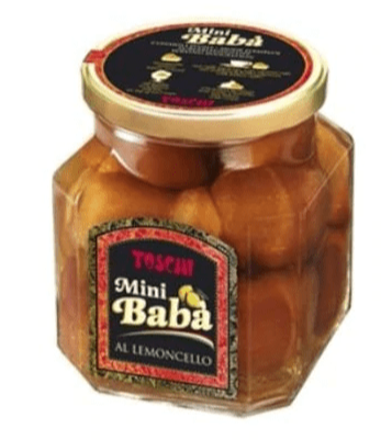 Baba in Lemoncello Jar, by Toschi 14.11 oz - [Premium Italian Food at Home ]