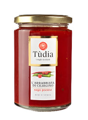 Tudia Arrabbiata Spicy Cherry Tomato Sauce - 12 OZ