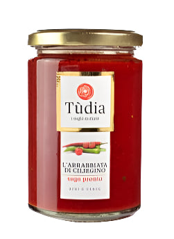 Tudia Arrabbiata Spicy Cherry Tomato Sauce - 12 OZ