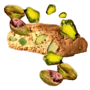 Cantucci Pistachio and Citron Cookies by Falcone - 6.35 oz - [Premium Italian Food at Home ]