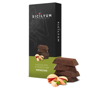 Sicilyum IGP Modica Chocolate with Pistacchio 2.65 oz