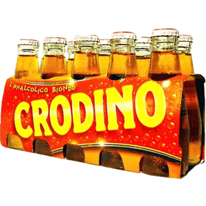 Crodino non-alcoholic bitter aperitif, by Crodino - 10 x 100 ml - [Premium Italian Food at Home ]