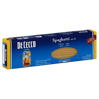 Spaghetti Pasta no. 12 by De Cecco - 1 lb - [Premium Italian Food at Home ]