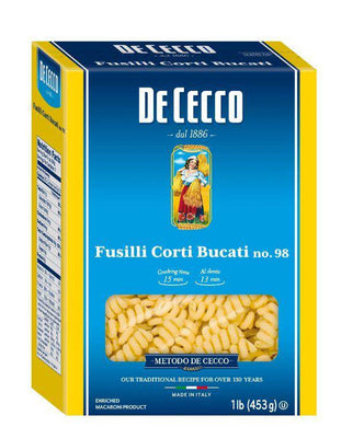 Fusilli Pasta from Italy by De Cecco no. 34 - 1 lb - [Premium Italian Food at Home ]