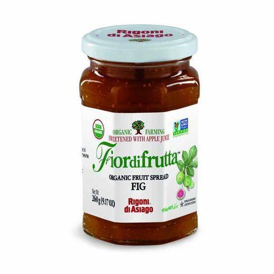Organic Figs Fruit Spread Rigoni di Asiago 8.8 oz - [Premium Italian Food at Home ]