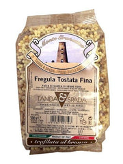 Tanda e Spada Organic Fregula Tostata Fina (Toasted Fregola) - 17.6 oz (500g)