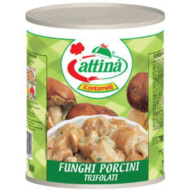 Sauteed Porcini Mushroom I Contornelli by Attina' 850gr - [Premium Italian Food at Home ]