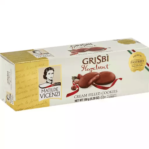 Grisbi Cookies Halzenut by Vicenzi 5.29oz - [Premium Italian Food at Home ]