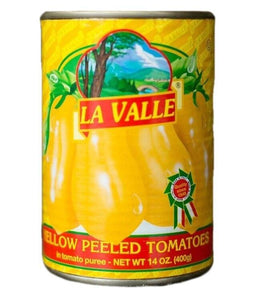 Yellow Italian Peeled Tomatoess - by La Valle 400 grams