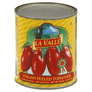 Italian Peeled Tomatoes - by La Valle 28.oz - [Premium Italian Food at Home ]