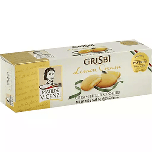 Grisbi Cookies Lemon by Vicenzi 5.29oz - [Premium Italian Food at Home ]