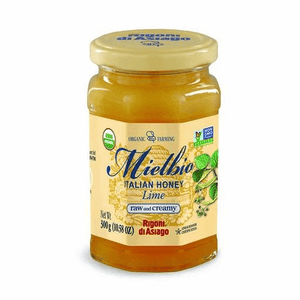 Organic Lime Honey - by Rigoni di Asiago 10.5 oz - [Premium Italian Food at Home ]